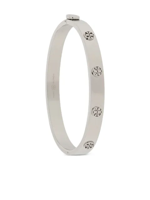 Tory Burch pulsera con logo grabado