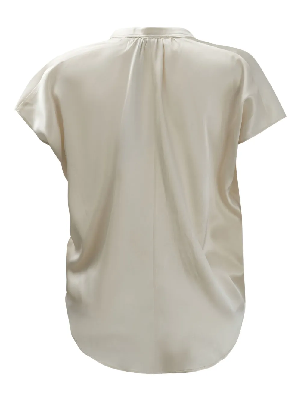 F.It short-sleeves blouse - Beige