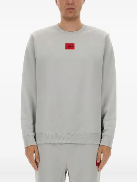 HUGO sudadera con parche del logo