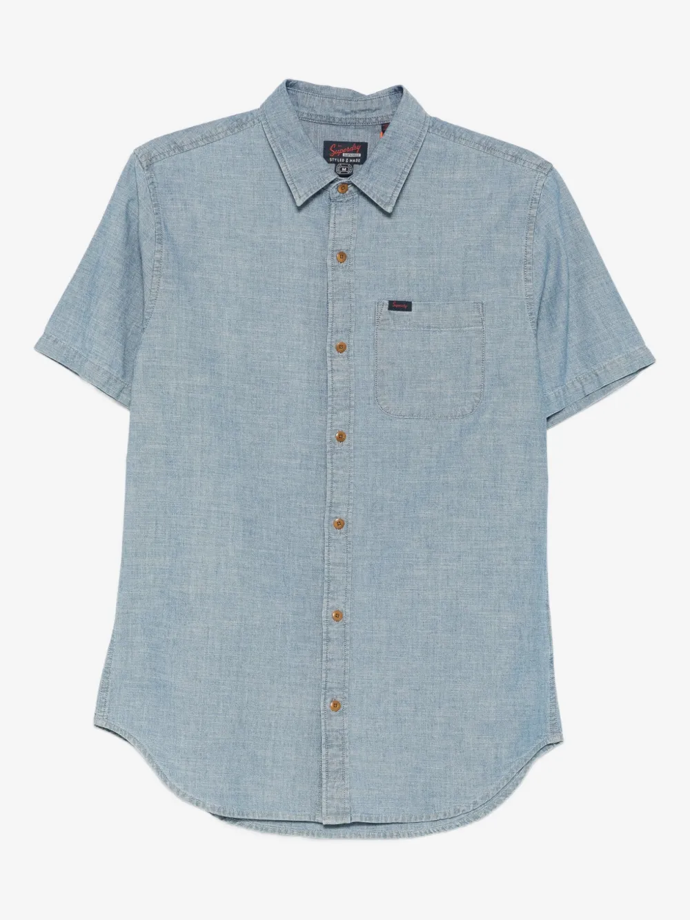 Superdry ショートスリーブ シャツ | ブルー | Image 1