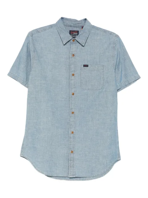 Superdry camisa manga corta de algodón