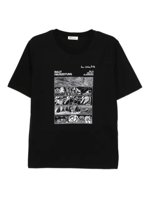 Bally graphic-print cotton T-shirt