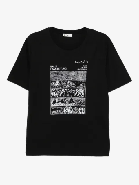 Bally graphic-print cotton T-shirt