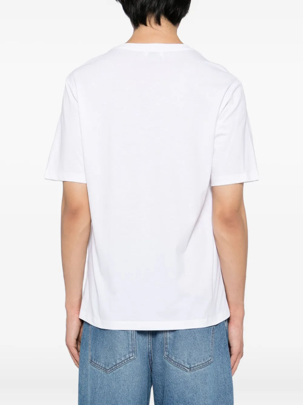 Bally Katoenen T-shirt met logoprint Wit