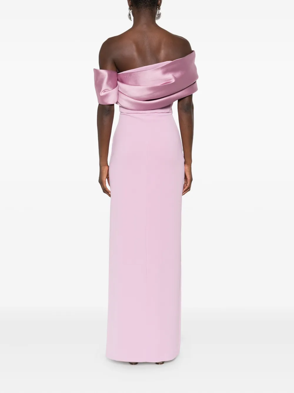 Solace London Alexis maxi-jurk Roze