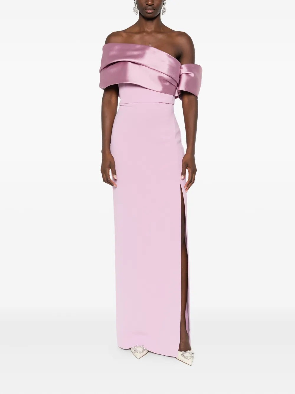 Solace London Alexis maxi dress - Roze