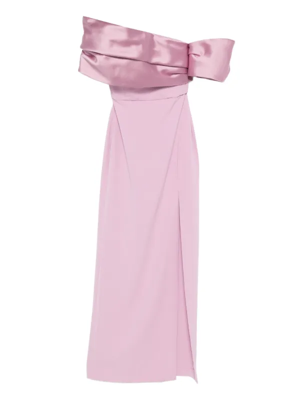 Solace London Alexis Maxi Dress | Pink | FARFETCH ID