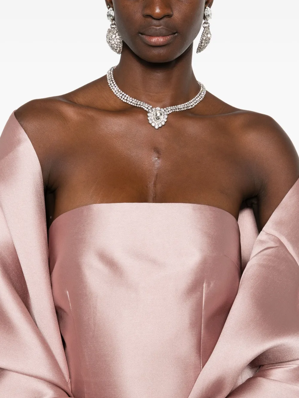 Solace London Renee avondjurk Roze