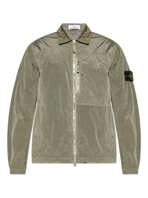 Stone Island zip-fastening shirt jacket