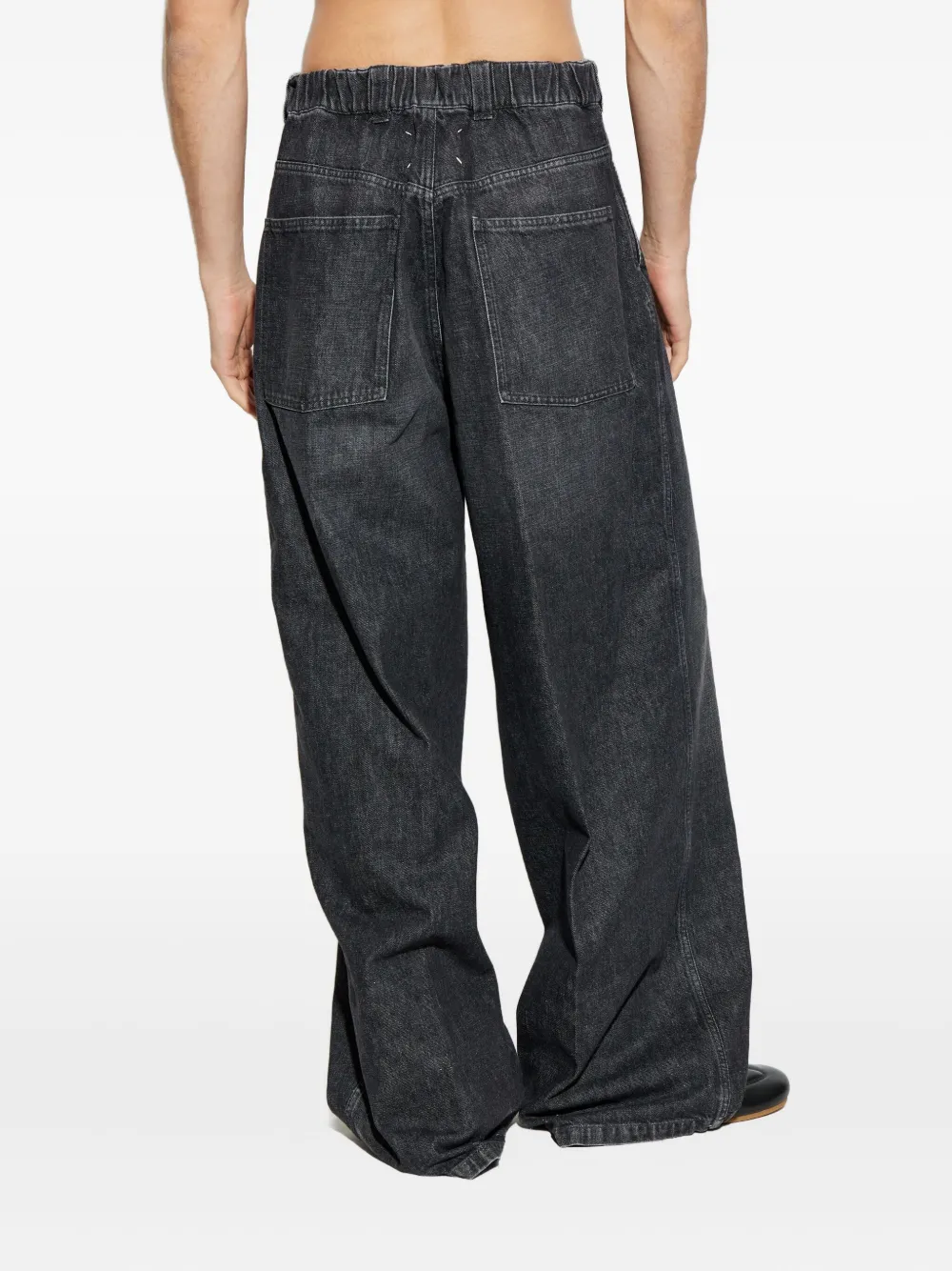 Maison Margiela Jeans met knoopsluiting Grijs