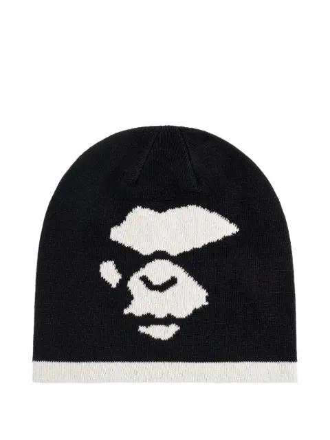 A BATHING APE® ape-head beanie hat
