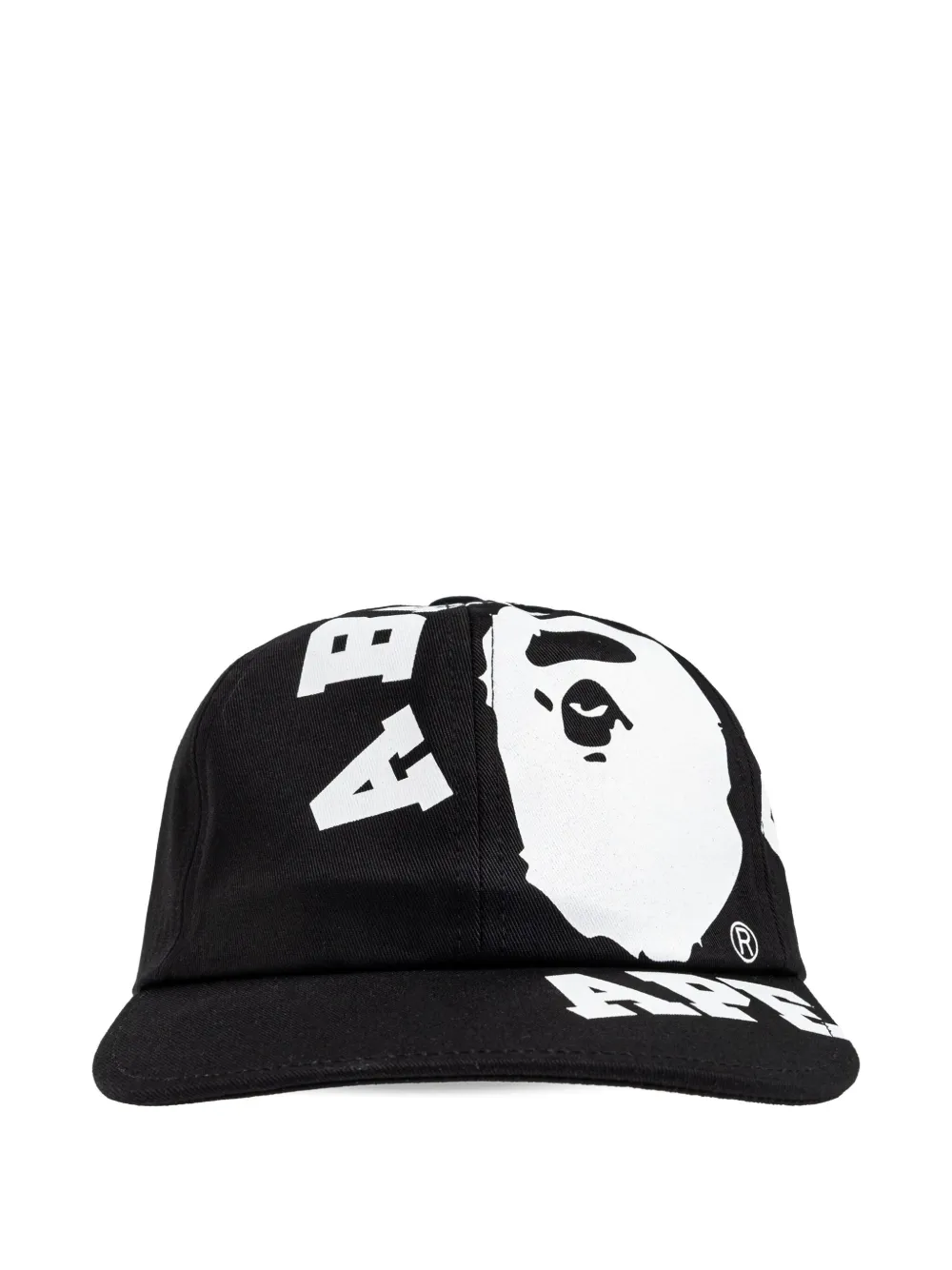A BATHING APE® graphic-print baseball cap | negro | Image 1