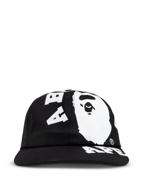 A BATHING APE® gorra con estampado gráfico