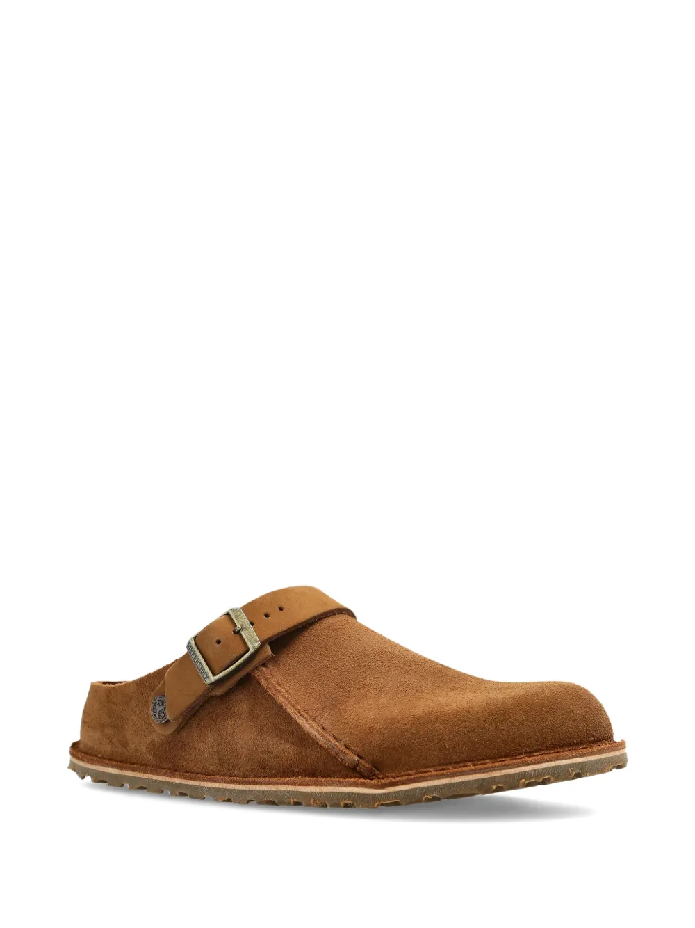 Birkenstock mules con tira en el tobillo y hebilla | Mules planos | Image 2