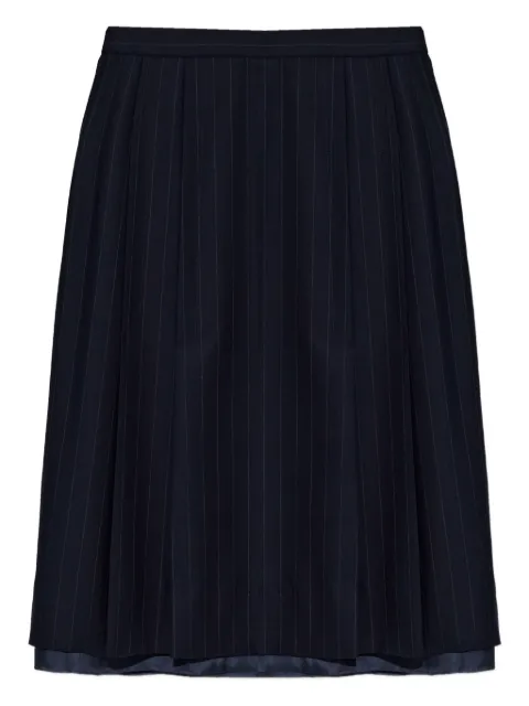 Maison Margiela pinstripe-pattern midi skirt