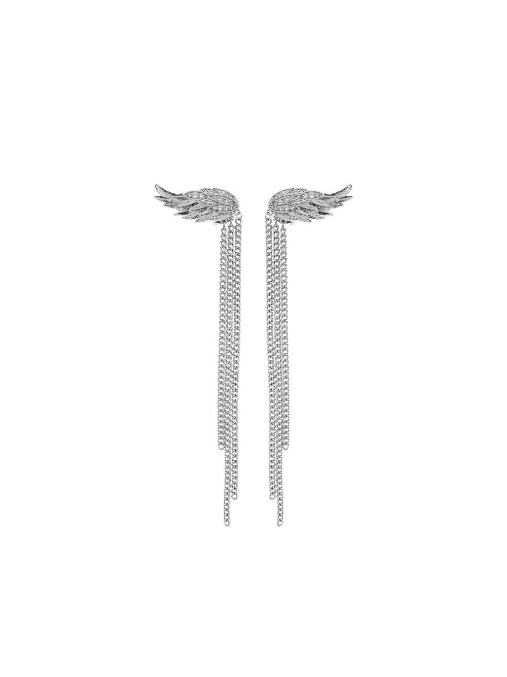 Zadig&Voltaire aretes Wing Chain | plateado | Image 1