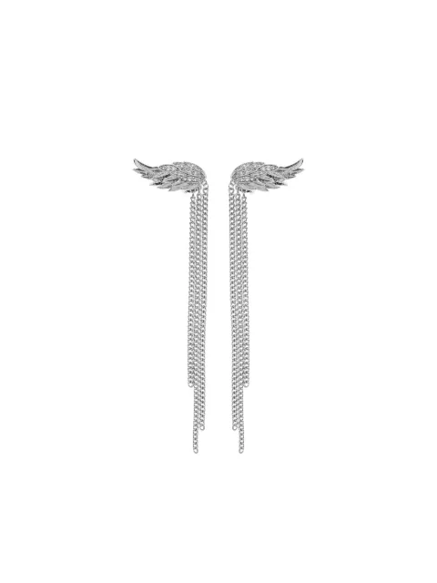 Zadig&Voltaire wing chain earrings