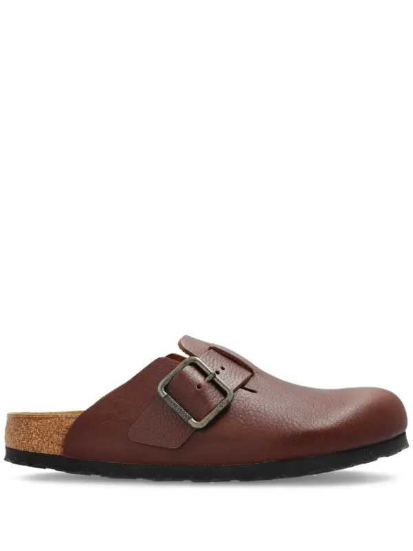 限定狙い打ち出品！人気シューズ BIRKENSTOCK ブラウン シューズ 38 Birkenstock Boston WB ミュール | ブラウン | FARFETCH JP
