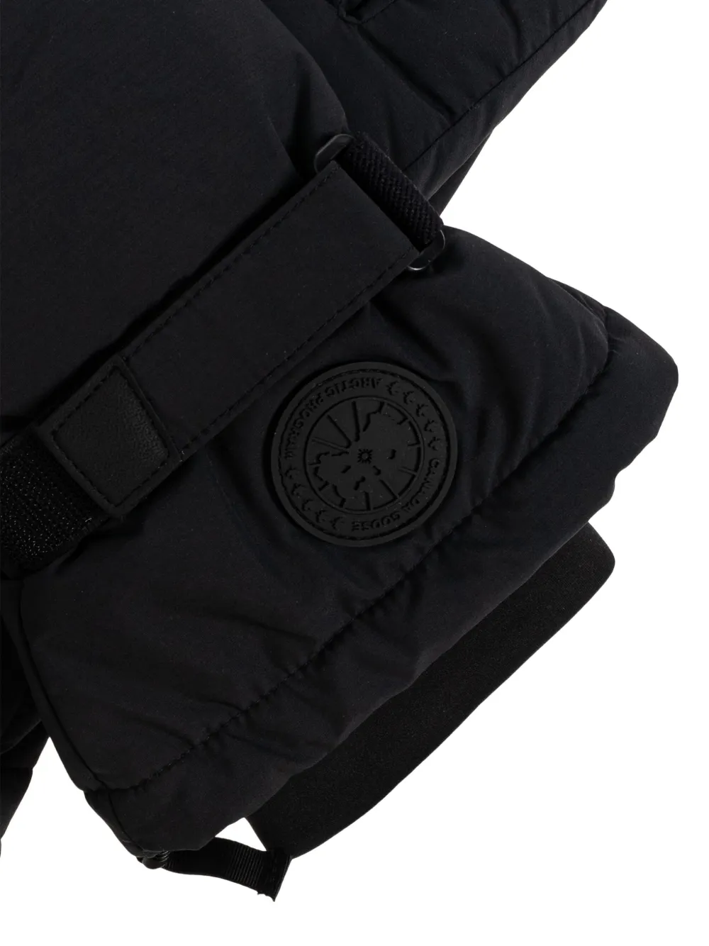 Canada Goose Fundamental handschoenen met logopatch Zwart