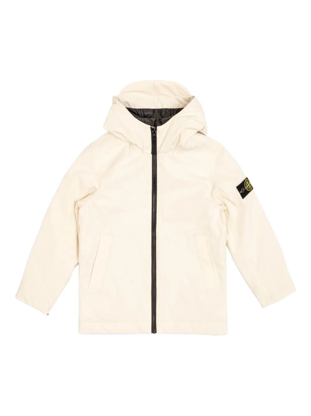 Stone Island Junior Jaqueta com patch de bússola | Neutro | Image 1
