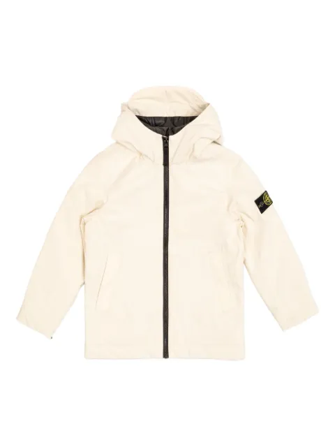 Stone Island Junior 罗盘徽章连帽夹克