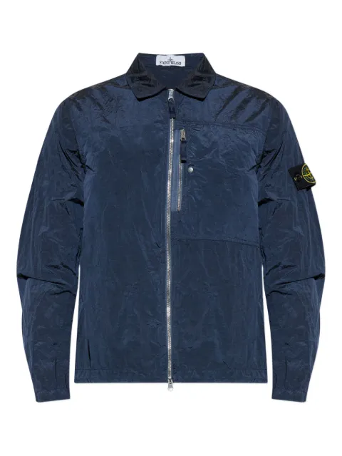 Stone Island sobrecamisa con cierre