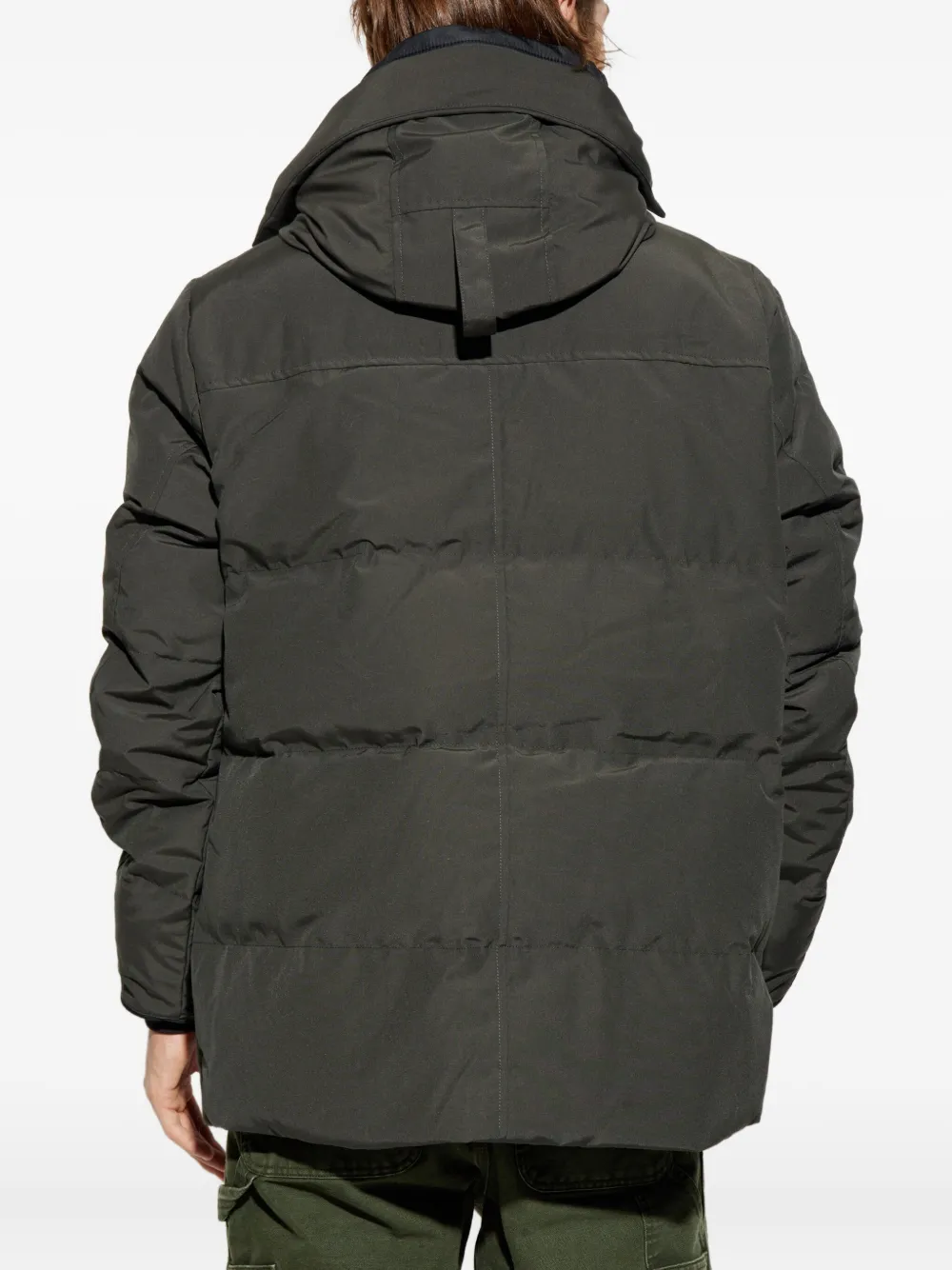 Canada Goose Wyndham Down Jacket In Green