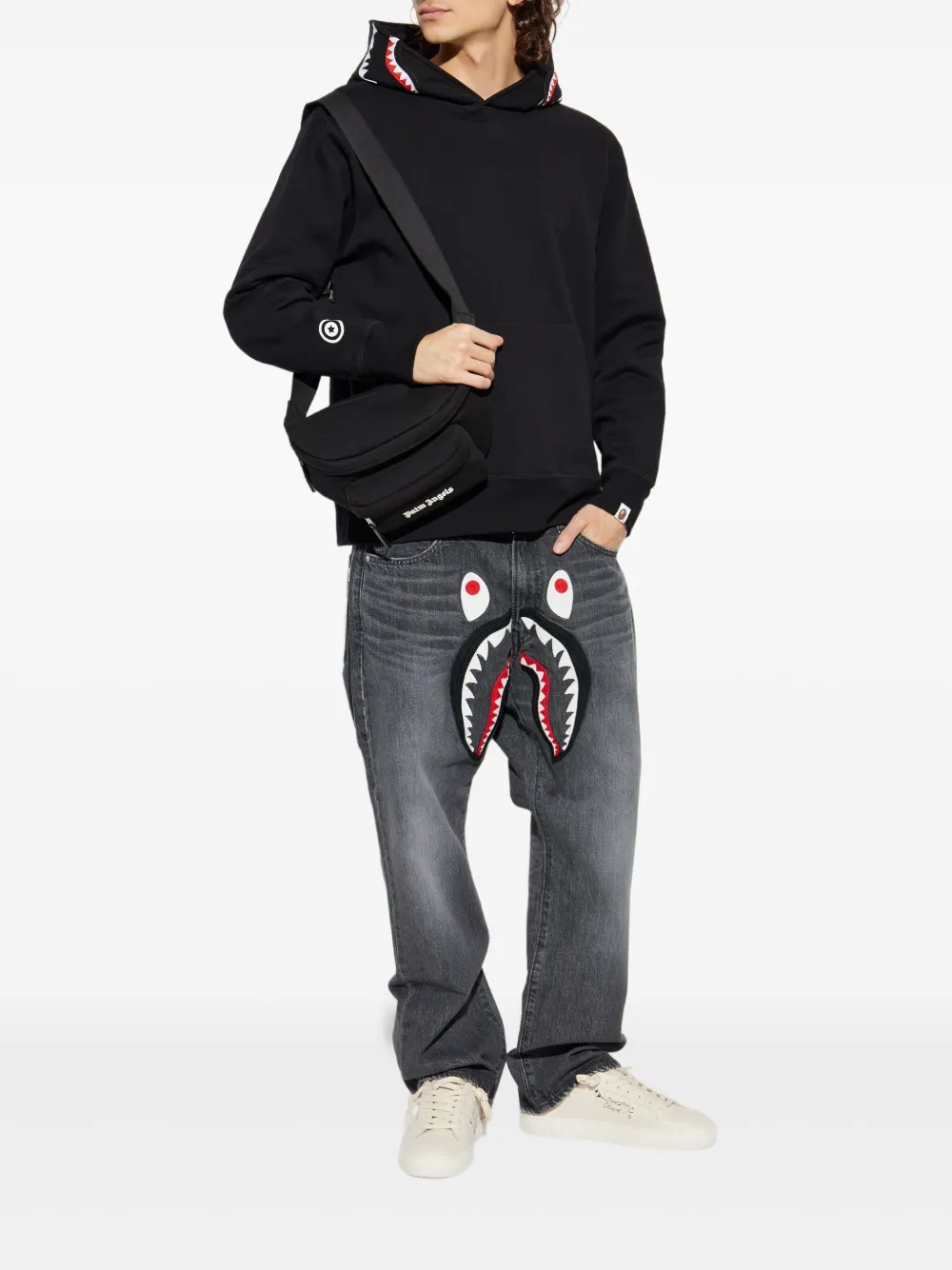 A BATHING APE® sudadera con tiburón y capucha | Hoodies | Image 2
