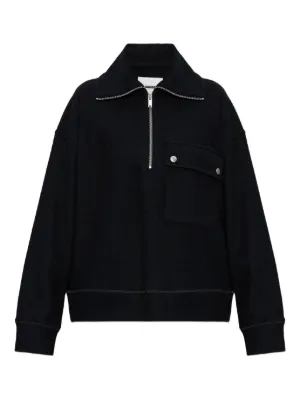 Jil Sander ジップアップ パーカー | ブルー | FARFETCH JP