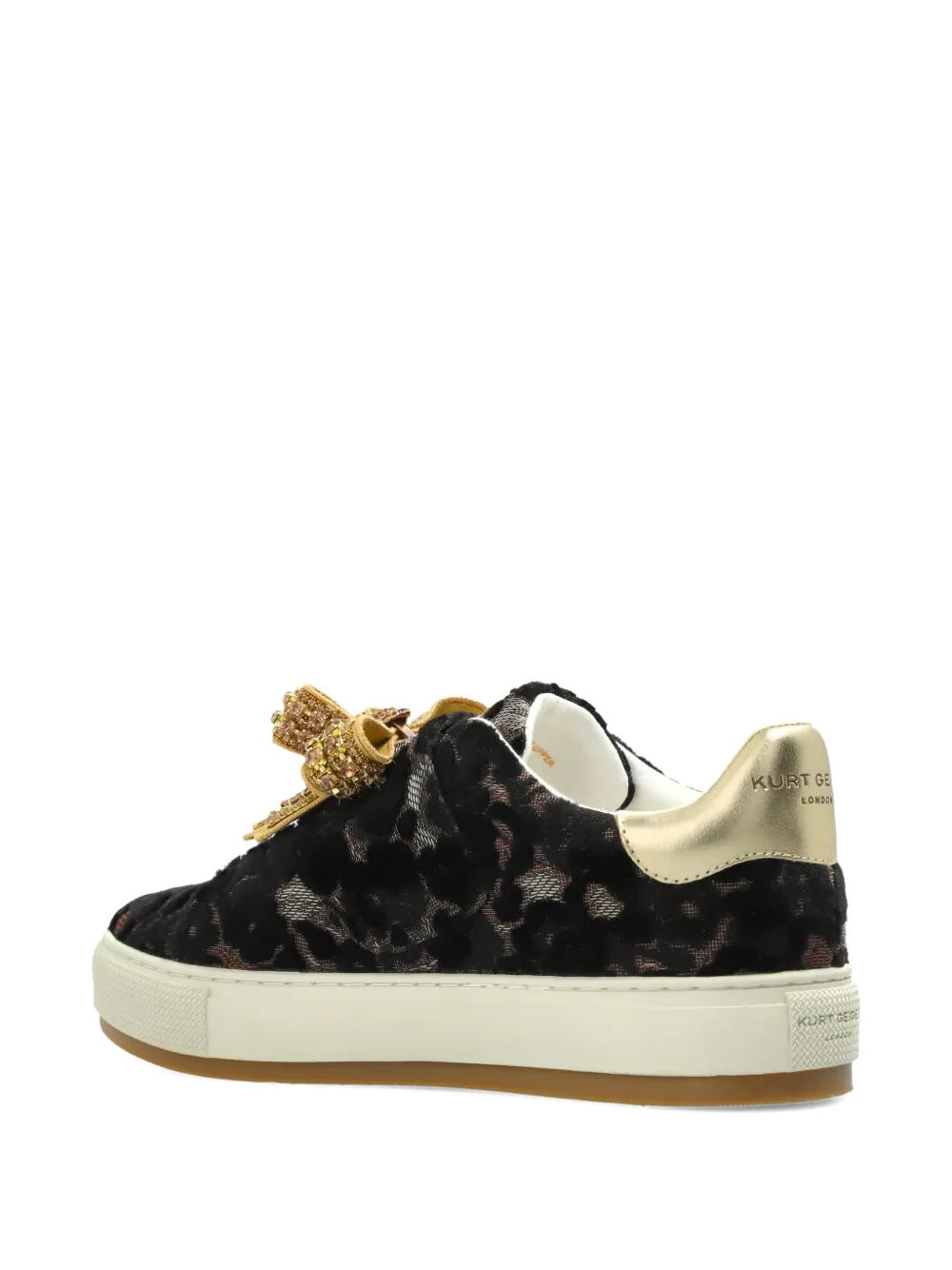 Kurt Geiger Laney Bow Detail Sneakers In Multi