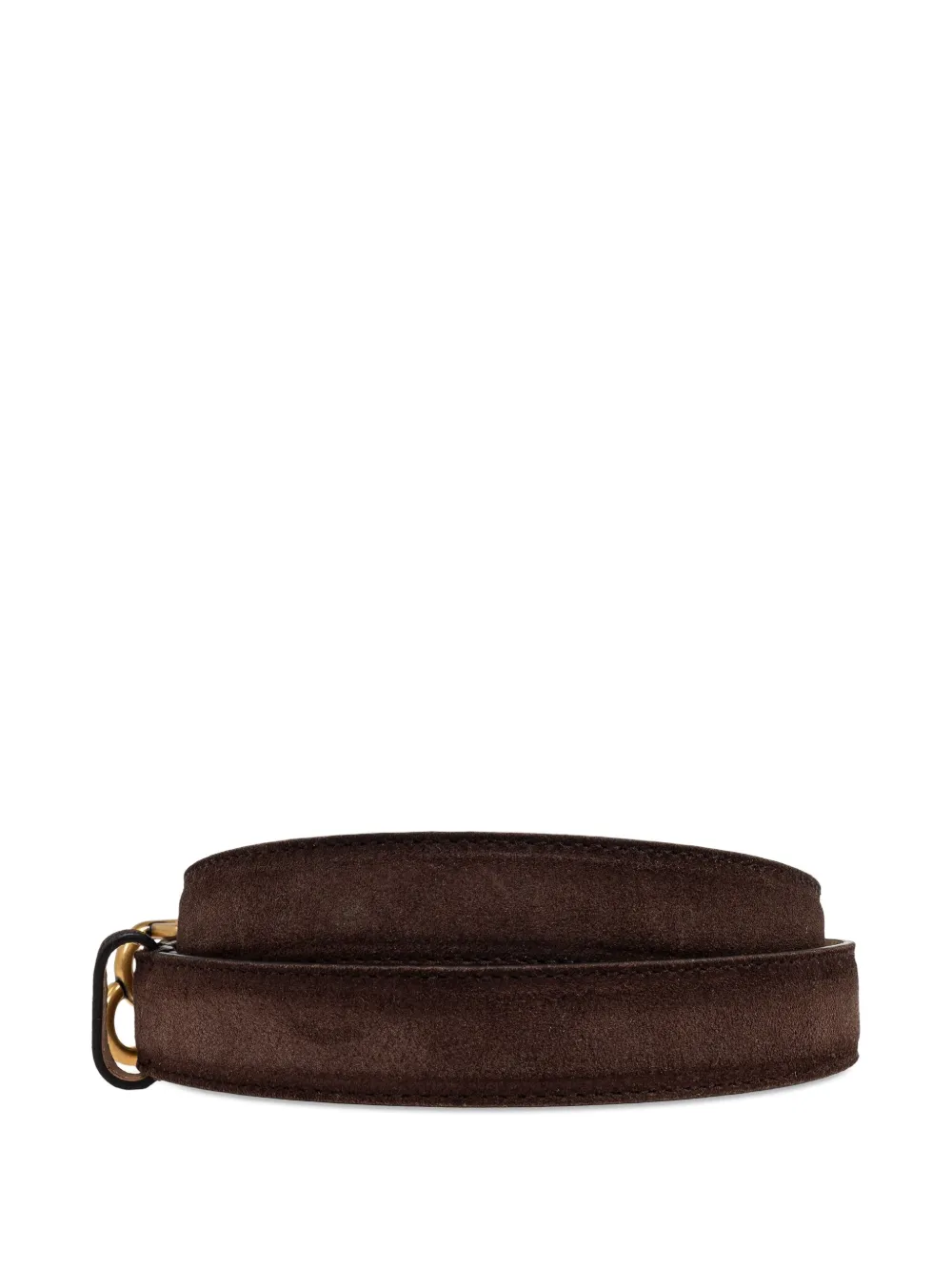 Balenciaga Riem met logogesp Bruin