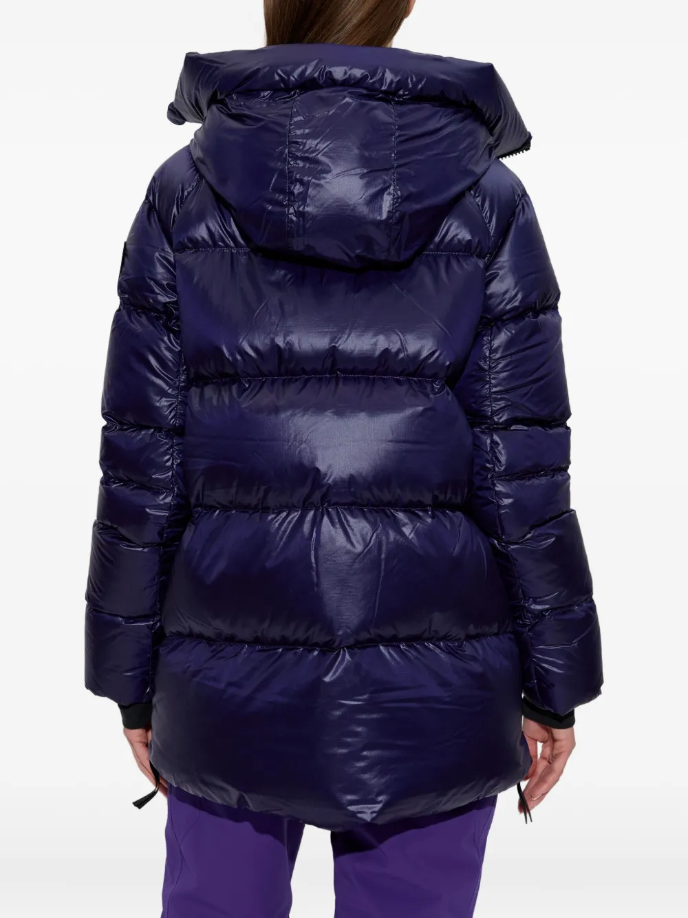 Canada Goose Cypress gewatteerd jack met capuchon Paars