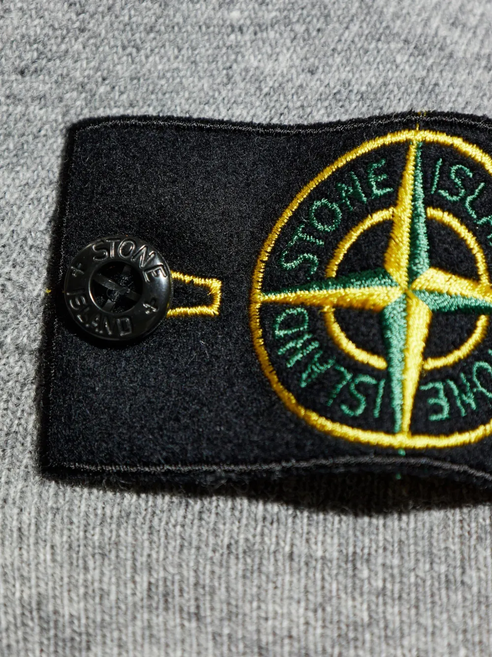 Stone Island Wollen vest Grijs