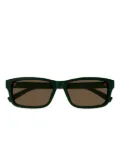 Gucci Eyewear GG1986SA rectangle sunglasses - Green