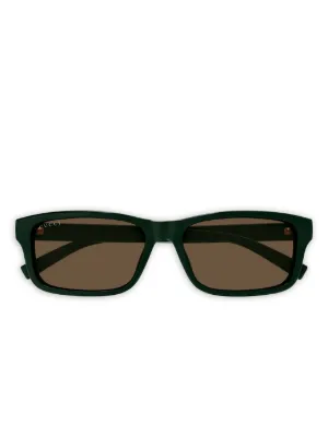 Gucci Eyewear GG1985S square-frame Sunglasses | Green | FARFETCH
