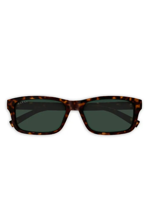 Gucci Eyewear GG1986SA スクエアフレーム サングラス | ブラウン