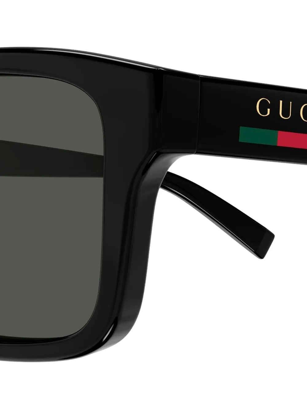 Gucci Eyewear GG1986SA zonnebril met rechthoekig montuur Zwart