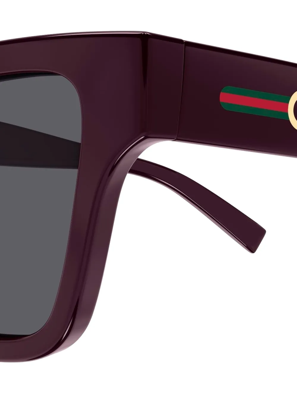 Gucci Eyewear Zonnebril met cat-eye montuur Paars