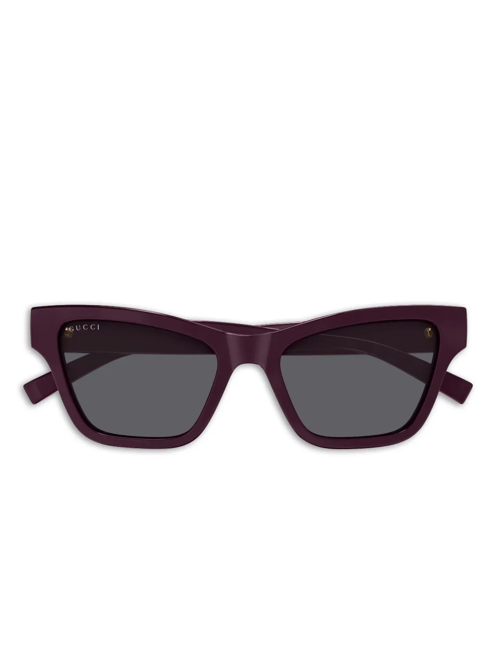 Gucci Eyewear cat-eye stripe sunglasses - Viola