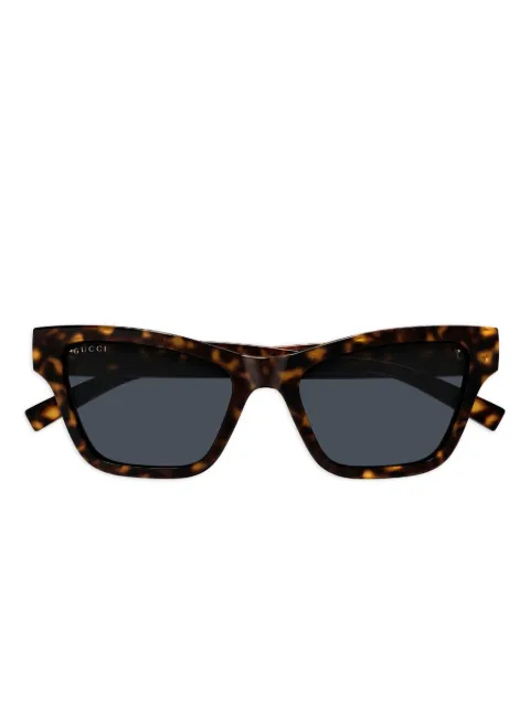 Gucci Eyewear geometric logo sunglasses