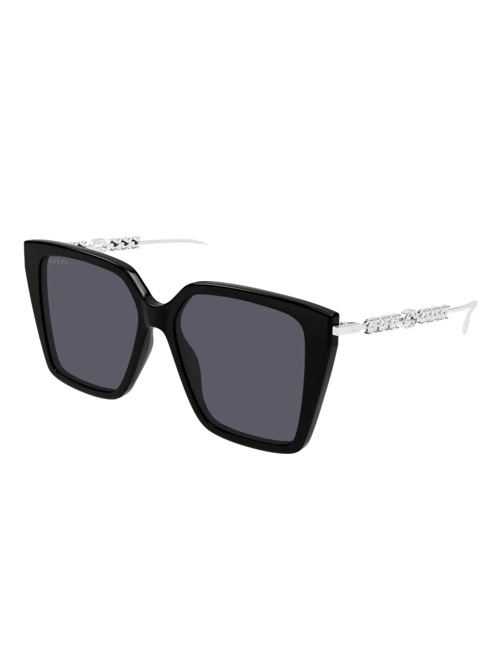 Gucci Eyewear GG1967S geometric sunglasses - Zwart