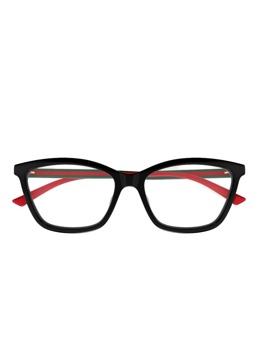 Gucci Eyewear Square Frame Glasses In Black