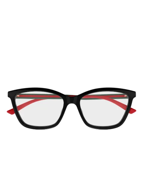 Gucci Eyewear stripe cat-eye glasses