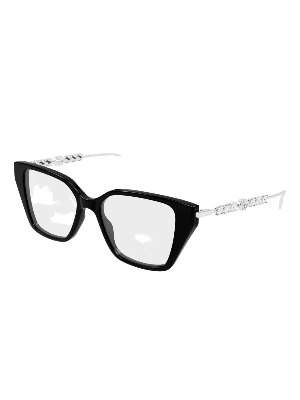 Gucci Geometric Frame Plain Mirror In Multi