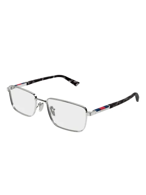 Gucci Eyewear lentes con armazón rectangular