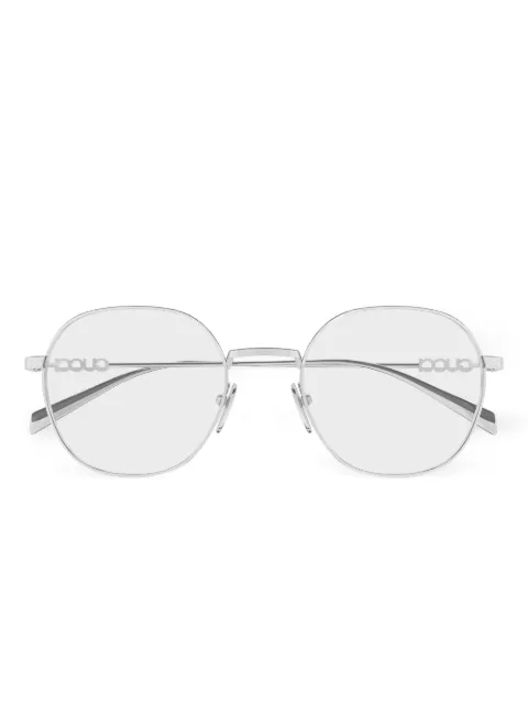 Gucci Eyewear logo round-frame glasses