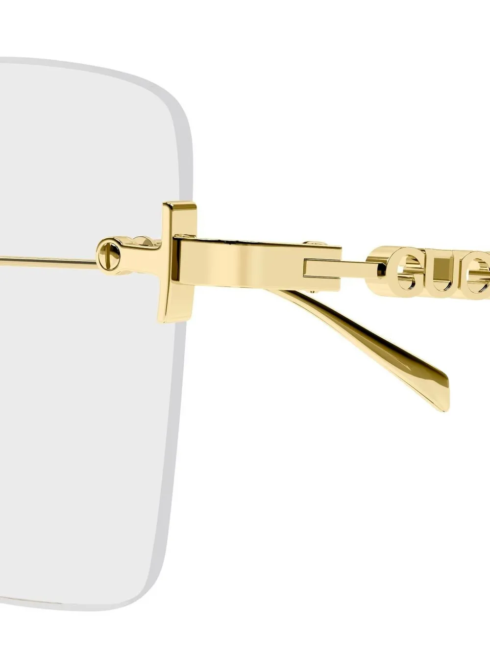 Gucci Eyewear lunettes de vue rectangulaires à logo | Image 2