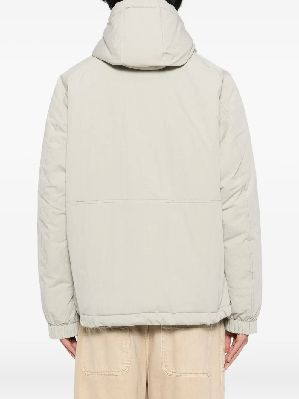 CHOCOOLATE Donsjack met rits Grijs