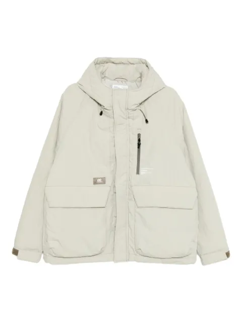 CHOCOOLATE zip-up puffer jacket