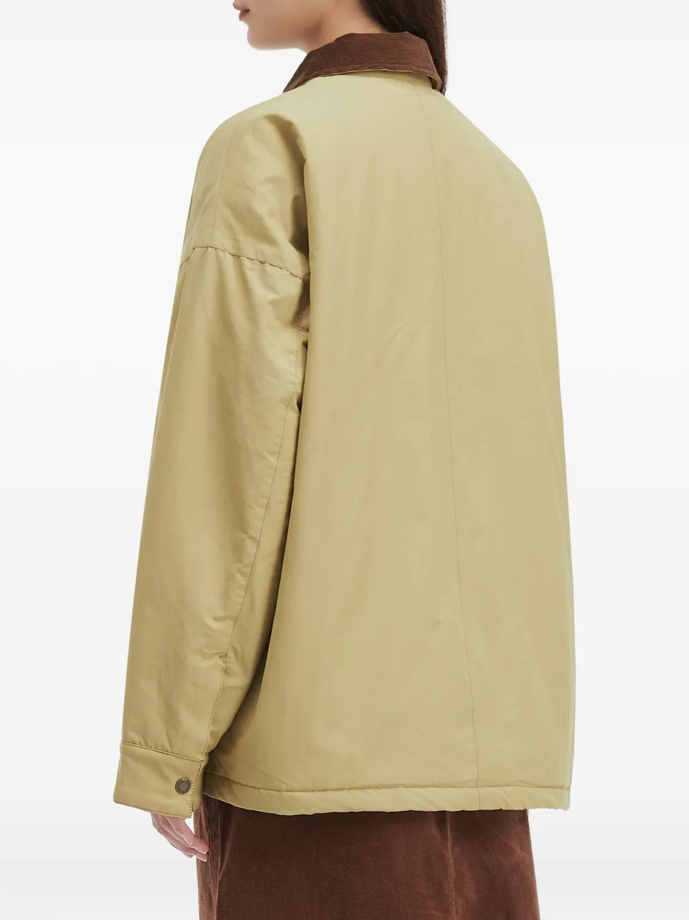 Fingercroxx Logo-embroidered Jacket In Neutral